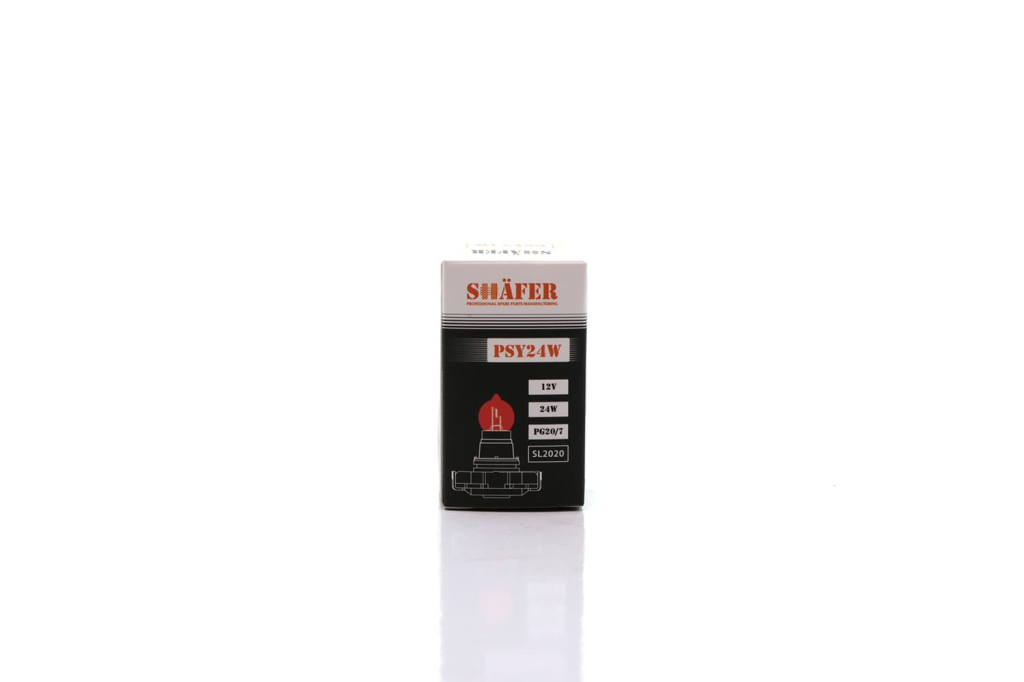 Лампа 12V PSY24W 24W PG20/4 orange
