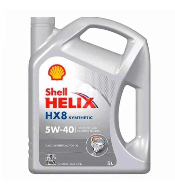 Олива двигуна 4L Shell Helix HX8 Synthetic 5W30 (ACEA A3/B3, A3/B4, MB 229.5 VW 502.00/505.00 RN0700/0710